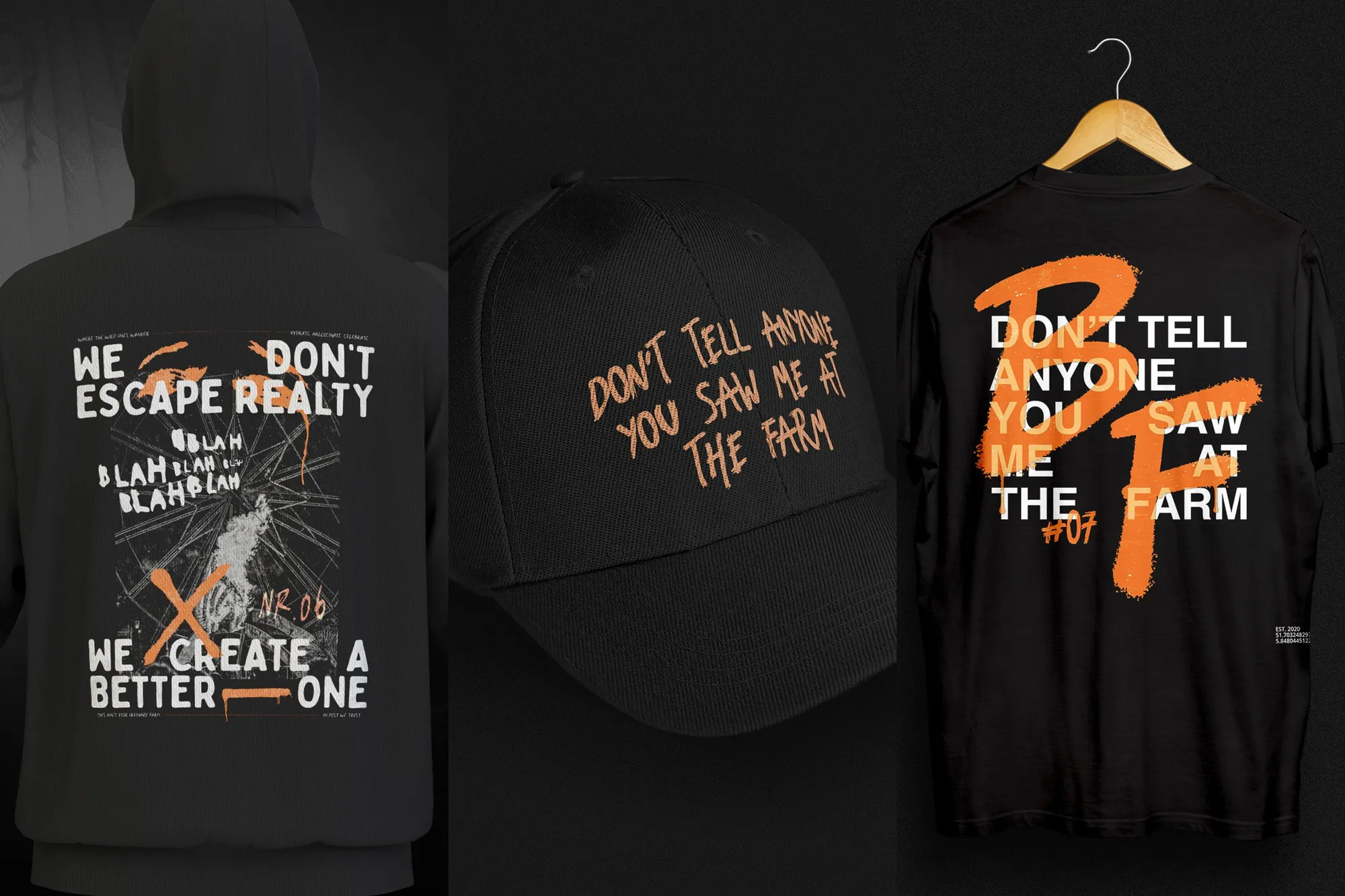 FESTIVAL MERCH, BURNING FARM